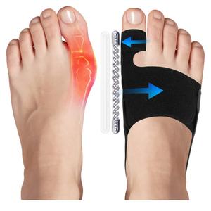 2PCS Bunion Corrector for Women & Men Big Toe StraightenerBunions Correction Women & MenBunion SplintBunions Pads for Bunion ReliefHallux Valgus Pain Relief,Comfortable & Breathable for Day/Night