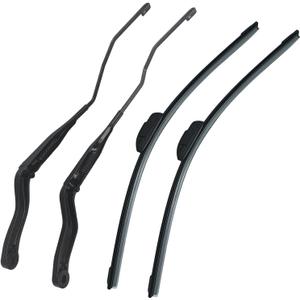 Windshield Wiper Arm and Blade Kit Compatible with Ram 1500-5500
