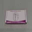 Wireless Camera Remote Control with Zoom for iPhone & Android, Bluetooth Camera Remote Shutter with Front/Rear Camera Switch for Photo & Video, Smartphone Bluetooth Clicker for TikTok. (Dark Black)