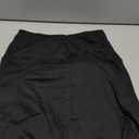 SEAFORM Women's Casual Mid Long Skirts Stretchy Ultra-Soft Flowy Maxi Formal Skirts High Waist Lounge Skirts for Women (Large, Black)