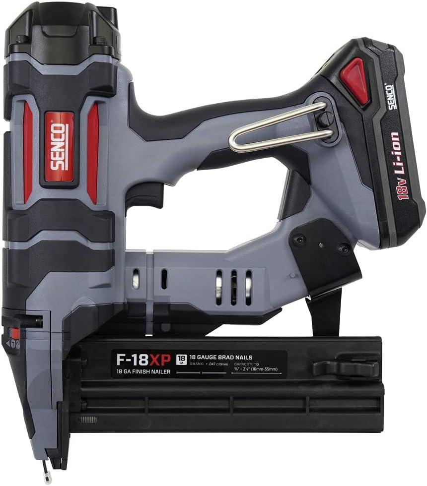 Senco Fusion F-18XP Brad Nailer, 18 GA Coordless with Battery (10M0001N), One Size