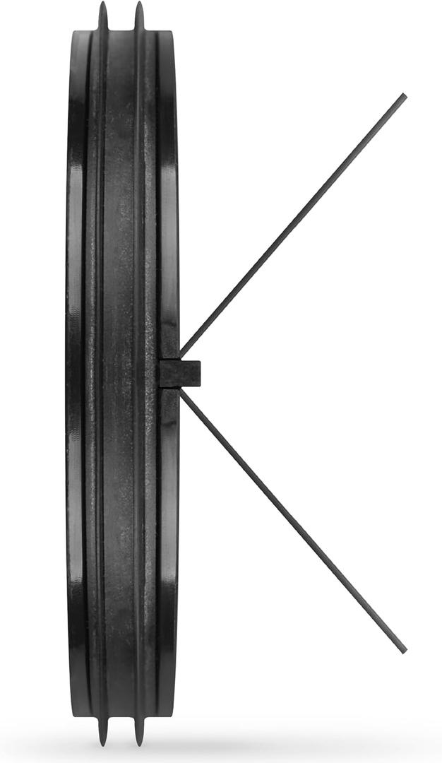 calimaero 4 Inch Backdraft Exhaust Damper Seal One Size Fits All Duct Backdraft Damper Gravity Powered Made in Germany HVAC Damper Dryer Vent Valve Keep Cold Air Out