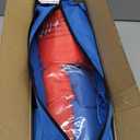 Himal Portable PVC Framed Cornhole Game Set with 8 Bean Bags and Carrying Bag (Blue-Red,3 x 2-feet)