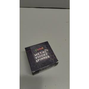 Christmas Stocking Stuffers Gifts for Teen Boys, Fidget Spinner for Adults Metal Figette Toy Silent Cool Gadgets Quiet Office Desk Toy Anxiety Stress Relief Calm Down Sensory Autism ADHD Kid (Blue)