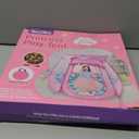 Pop Up Princess Tent with Star Light, Toys for 2 3 Year Old Girl Birthday Gift, Ball Pit for Baby with 1 Carrying Bag, Foldable Kids Play Tent for Toddlers, Two Year Old Girl Toy Indoor Outdoor