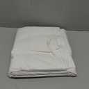 FAUNNA Zippered Mattress Encasement, 100% Cotton Bed Bug and Dust Mite Proof Mattress Protector, Hypoallergenic, Antibacterial Protection, Noiseless Zipper, Six-Sided Cover (Queen 12" Deep)