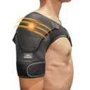 COPPER HEAL Shoulder Adjustable Clamp Compression Sleeve for Men Women's Support, for Better Back Posture Arm Right & Left Pain Rotator Neck with Stability Sports Pad Gym Ice Strap
