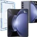 KCT TPU Screen Protector Compatible with Samsung Galaxy Z Fold 5 / Samsung Galaxy Z Fold 4 5G (2023/2022), Front & Inner TPU Flexible Film, Auto-Repair, Bubble-Free, Positioning Frame