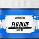 Rapid Cure Screen Printing Ink Fluorescent Blue (8oz.) - Plastisol Ink for Screen Printing, Fast Curing Fabric Paint - Screen Print Direct, USA Made