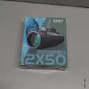 Gosky 12x50 Monocular for Adults, Monocular Telescope with BAK4 Prism & FMC Lens,Lightweight Monocular Ideal for Bird Watching Hunting Wildlife Hiking Traveling-Black