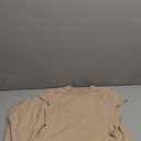 SOLY HUX Women's Summer Maxi Dress Modest Mock Neck Cap Sleeve A Line Flowy Elegant Long Dresses Pure Khaki Medium