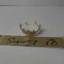 Casoty 16th Birthday Sash and Tiara for Girls, 16th Birthday Decorations Gifts for Girls, Gold Crown and Sweet 16" Sash Set with Pearl Pin