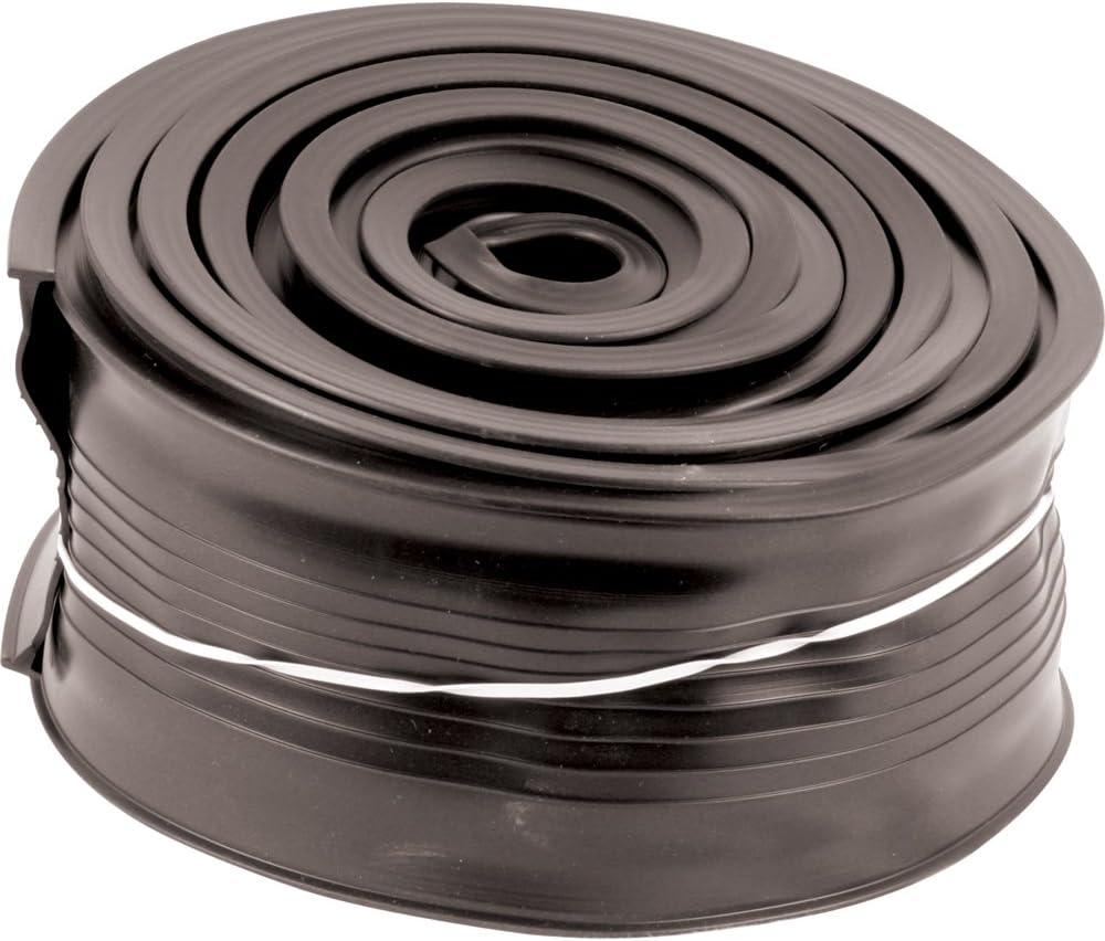 Prime-Line GD 12294 Metal Door Bottom Seal, Black Vinyl, Fits Clopay, 16 ft. (Single Pack)