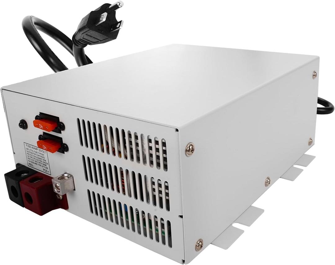 PM3-45 RV Power Supply with LED Indicator and Built in Fan Generic AC to DC Converter 3 Stage Battery Charger 45Amp Compatible with Solar Systems Campers Yachts