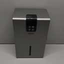 Dehumidifier, Dehumidifiers for Home, 98 OZ Water Tank, (1000 sq.ft) Quiet Dehumidifier for Basement Bedroom Bathroom with Humidity Display, Auto Shut Off, Relaxing 7 Color Ambient Light(Grey)