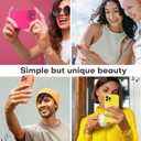 LOVE 3000 Designed for iPhone 14 Pro Max Case, Premium Silicone with [Soft Anti-Scratch Microfiber Lining] Shockproof Protective Phone Case for Men Women Girls 6.7", Bright Orange