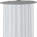 NearMoon Rain Shower Head, Ultra-Thin Design-Pressure Boosting, Awesome Some Experience, High Flow Stainless Steel Rainfall Head (12 Inch, Brushed Nickel)