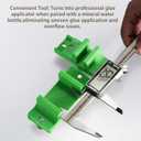 Wood Glue Applicator Edge Banding Trimmer Set Adjustable Width 10-50mm No Waste Glue 3D Printed Woodworking Tools for Efficient Wood Working Applications