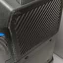 ION Block Rocker - Portable Bluetooth Outdoor Party Speaker with Karaoke Microphone, Battery, 4 Speakers, Radio, USB Port, App, Water-Resistant, 120W