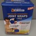 Bed Buddy Joint Wrap - Hot & Cold Therapy for Muscle Pain Relief and Joint Pain Relief - Large Heating Pad for Knee, Wrist, Elbow, Ankle, Arm or Leg, (Pack of 2)