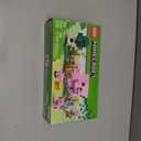 LEGO Minecraft The Baby Pig House Toy Figures and Playset - Building Minecraft Toy for Kids, Boys and Girls, Ages 7+ - Gift for Birthdays - with 2 Minifigures for Pretend Play - 21268