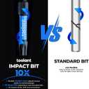 toolant Impact Torx Bit Set 27pcs (TT7-TT40), S2 Steel Security Torx Bit Set, Tamper Proof Star Bit Set with CNC Machined Tips, 1"&2" Long Impact Bits with Magnetic Bit Holder and Storage Box