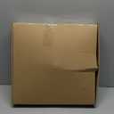 16 Inch Rainfall Shower Head, BSTIIU Stainless Steel Round Shower Head, Extra Large Ceiling Mount Shower Head, Matte Black