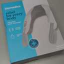 Homedics Pro Therapy Vibration Neck Massager with Soothing Heat, Portable Pain Relief Massage for Stiff Neck Muscles, Soothing Heat for Tension and Stress Release, Customizable Speeds