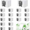 ApexOne 18 Pack Q10 Q7 Q5 Dust Bags for Roborock Q7 M5+, Q10 S5+/Q10 X5+, S8+, S8 Pro Ultra, Q7 Max+/Max, Q5 Max+, Q8 Max+, S7 Pro Ultra, Q5, Q5+, Q7, S7 MaxV Ultra Robot Vacumm Cleaner, 3L Capacity
