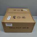 VONLUCE Semi Flush Mount Ceiling Light, 12.2" Ceiling Light Fixture with Pleated Shade, 2-Light Modern Drum Light Fixture for Bedroom Living Room Entryway Hallway, White Shade & Bronze Finish