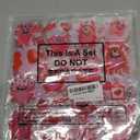 Cholemy 68 Pcs Valentine's Day Window Gel Clings Monster Thick Gel Clings Removable Reusable Pink Valentines Day Heart Monster Window Stickers for Glass Home Classroom Wedding Valentine Party Decor