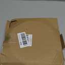 2Packs Molded Nylon Ceiling Medallion for Light Fixtures and Ceiling Fans, 9.8"OD x 4"ID x 0.94"P (Fits Canopies up to7-1/4")White