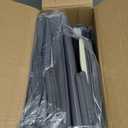 Shoe Organizer for Closet, 2 Pack Shoe Storage Organizer with Wheels and Adjustable Dividers, Stackable Shoe Storage Box with Clear Cover, Closet Shoe Organizer Fits up to 16-32 Pairs, Gray