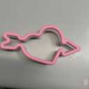 Holiday Home Grippy Cookie Cutter Heart & Arrow, Pack of 5
