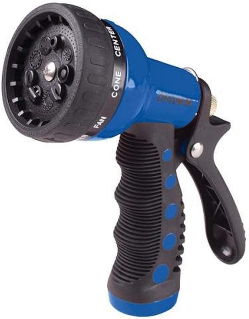 Dramm Revolver 9-Pattern Spray Carded Gun, Blue
