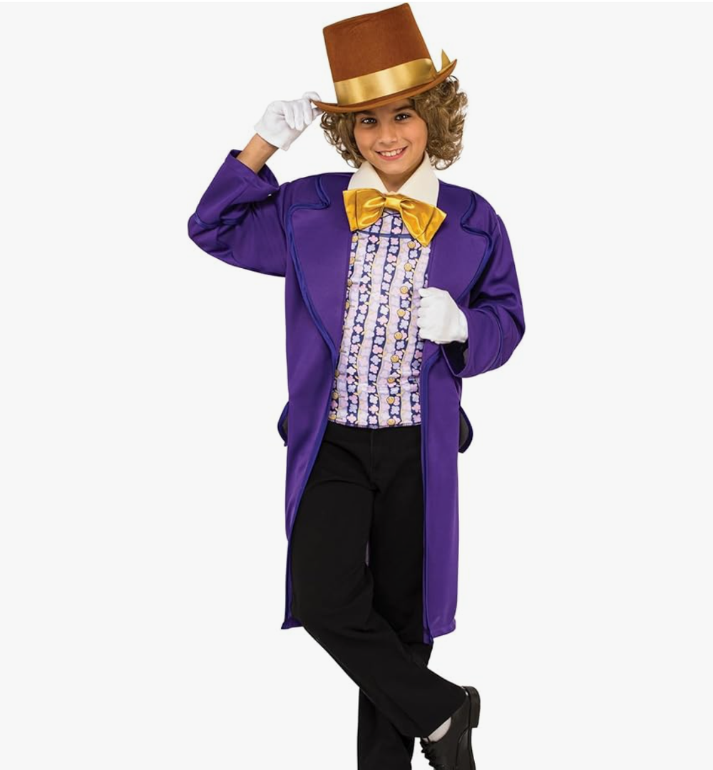 Rubie's Kids Willy Wonka & The Chocolate Factory Willy Wonka Value Costume L