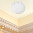 DOITOOL Ceiling Light Fixture - Ceiling Light Shade Cover 8 Inch Replacement Mushroom Glass Shade