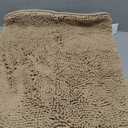 OLANLY Bathroom Rugs 30x20, Extra Soft Absorbent Chenille Bath Rugs, Rubber Backing Quick Dry, Machine Washable Bath Mats for Bathroom Floor, Tub and Shower, Home Decor Accessories, Beige