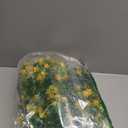 RECUTMS Hanging Garland Plants Artificial Eucalyptus Garland Fake Hanging Eucalyptus Leaf Garlands with Flowers Faux Vine Plants for Indoor Outdoor Autumn Thanksgiving Wall Arch Wedding Decor(Yellow)