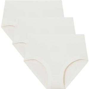 ANLIQI Womens Underwear Pack Bikini Briefs Panties Cotton Moda Moisture Wicking Soft Hipster Undies for Ladies (L)