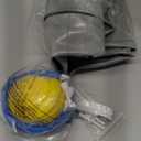 Fitvids Anti-Burst and Slip Resistant Exercise Yoga Fitness Birthing Ball with Quick Pump, 2,000-Pound Capacity, Multiple Colors and Sizes (Gray)