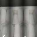 UMEIED 7.5 Oz Champagne Flutes Set Of 12, Long Stemmed Crystal Clear Champagne Flute Glass Set, Sparkling Wine Glasses for Home Party Wedding Birthday Housewarming Gifts