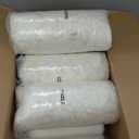 Outdoor Chair Cushions Set of 4, Waterproof Backrest and Deep Seat Cushion Set for Patio Furniture, Outdoor Sofa Replacement Cushions with Removable Cover, 24 x 24 Inch, Cream