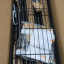 U17 Wall-Mounted Over Washer and Dryer Storage Shelves, Without Moving Washer or Dryer Laundry Room Storage Rack with Hanger Rod, 35" W x 22" D x 86.2" H, Holds 352 lbs, Black