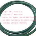 1/2" x 100" Lawn Mower Deck Belt Replace Part Number 754-05021,954-05021,754-05021A,954-05021 Fits with 42 inch Mower Decks Belt