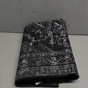 Uphome Washable Runners for Hallways, 2x6 Vintage Kitchen Runner Rug Non Slip, Farmhouse Soft Hallway Rug Runner Low Pile, Stain Resistant Entryway Carpet Runner for Laundry Bedroom Bathroom, Black