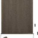 KELIXU Patio Shades Roll Up Outdoor Blind, 4' W x 8' H Cordless Sun Shade Privacy Screen with 90% UV Protection Exterior Roller Shade Cloth for Porch Pergola Backyard Windows Balcony, Mocha