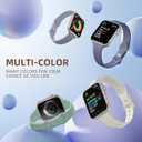 3 x WJK Sport Strap Compatible with Apple Watch Bands 38mm 40mm 41mm 42mm 44mm 45mm 46mm 49mm for Women, Soft Slim Thin Silicone Band Compatible with Apple Watch Series 10 9 8 7 6 5 4 3 2 1 Ultra/Ultra 2 (Light Gray)