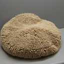 Muddy Mat Cloud K-9 Bed for Dogs & Cats, Soft & Relaxing Donut Dog Bed, Chenille Material, Removable Cover, Washable & Dryer SafeBeige Large(40'x40')