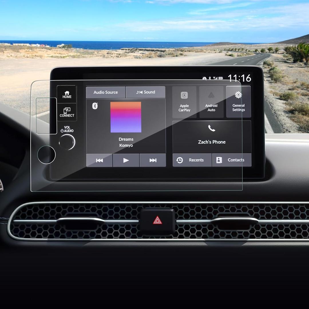 Anti-Glare Matte 2026 HR-V Screen Protector, for Honda HR-V (LX/Sport/EX-L) 9-inch Color Touchscreen, 9H Tempered Glass 2026 HRV Accessories HD&Anti-Fingerprint 9"